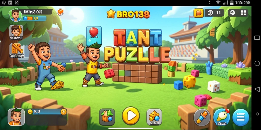 Gameplay BRO138 dengan tantangan Puzzle yang mengasyikkan.