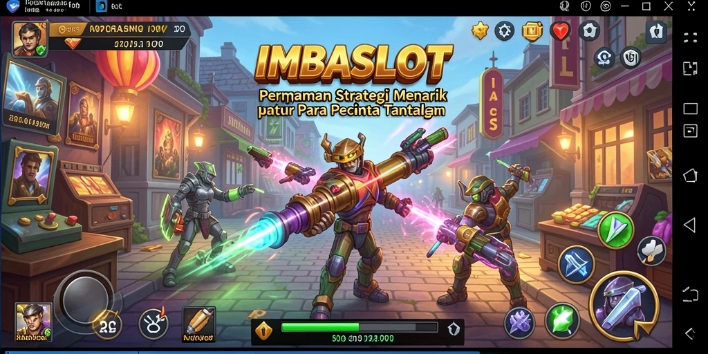 Tampilan gameplay menantang dan seru dari IMBASLOT.