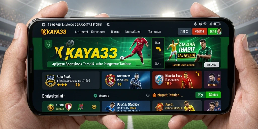 Tampilan menarik dari gameplay KAYA33 dengan taruhan olahraga.
