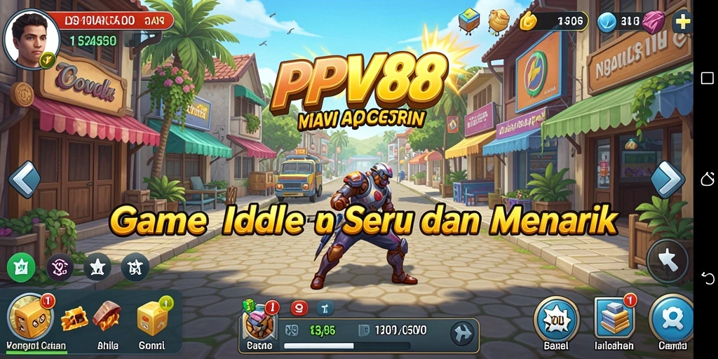 Tampilan gameplay PPV88 yang menarik dengan elemen Idle.