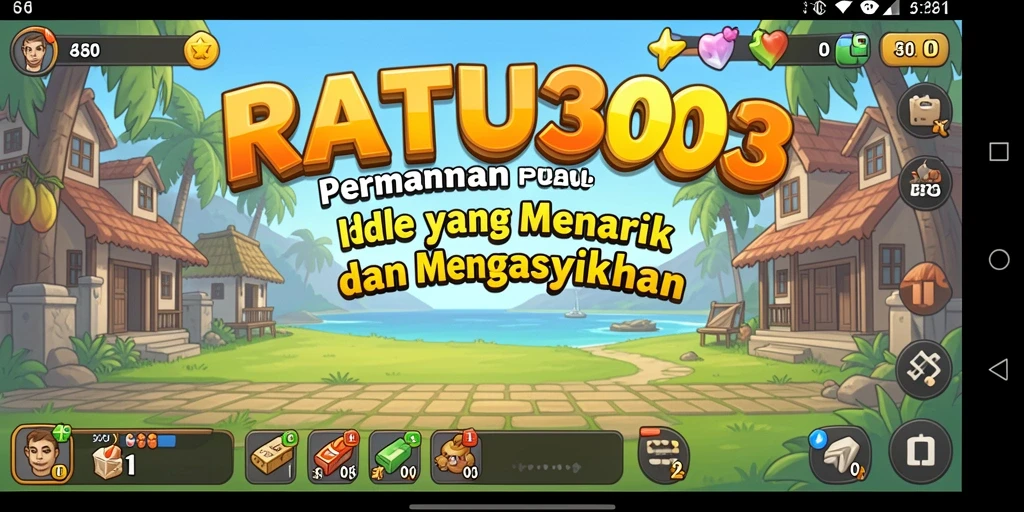 Tampilan gameplay RATU303 yang menawan dan interaktif.