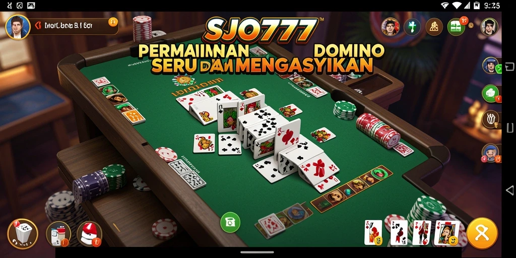 Tampilan gameplay seru dan grafis menarik dari SJO777.
