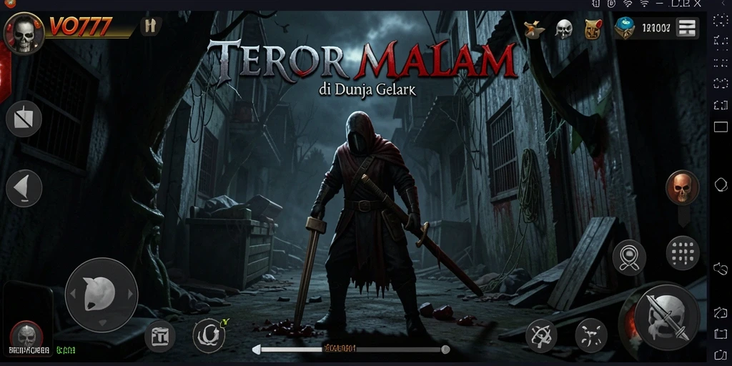 Gameplay menegangkan di dunia gelap dan mencekam.
