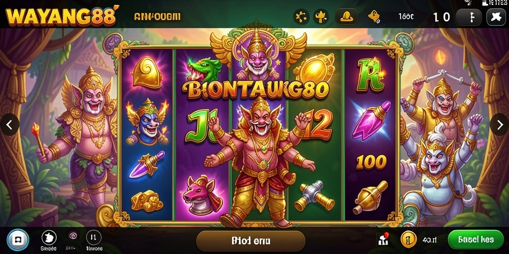 Tampilan menarik dari gameplay WAYANG88 yang memukau dan mengasyikkan.